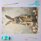 Rockstar Bunny in Tissue Paper Tissuepapier (Craft)