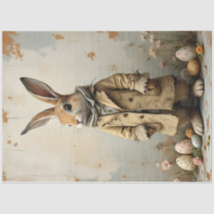 Rockstar Bunny in Tissue Paper Tissuepapier