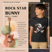Rockstar Bunny Kinder T-shirt