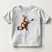 Rockstar Bunny Toddler T-shirt (Voorkant)