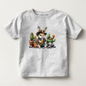 Rockstar Bunny Toddler T-shirt (Voorkant)