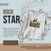 Rockstar Bunny Toddler T-shirt