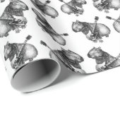 Rockstar Capybara Cadeaupapier (Rol Hoek)