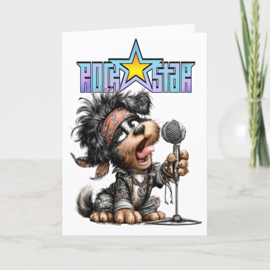 ROCKSTAR Card Kaart (Voorkant)