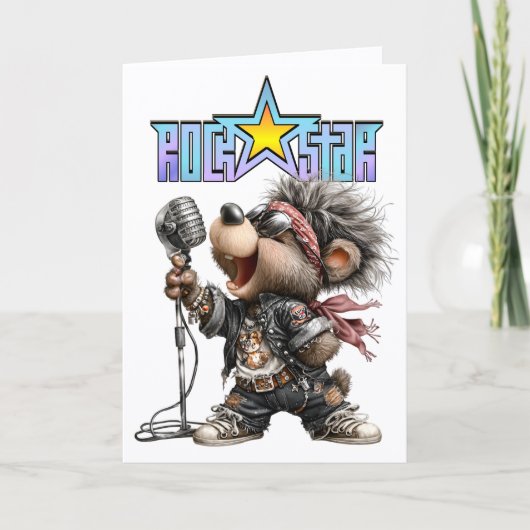 ROCKSTAR Card Kaart (Voorkant)