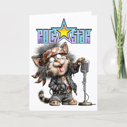 ROCKSTAR Card Kaart (Voorkant)