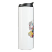 rockstar cat cat lover design  thermosbeker (Gedraaid links)