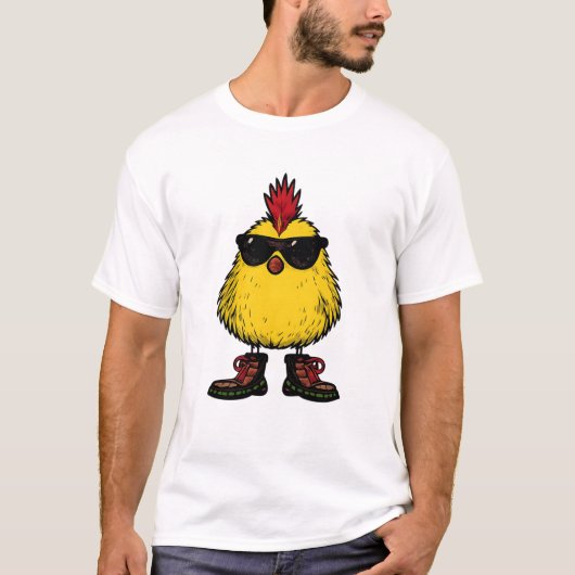 Rockstar Chick T-shirt (Voorkant)