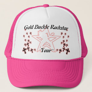 Rockstar Chick w/Crosses Trucker Pet