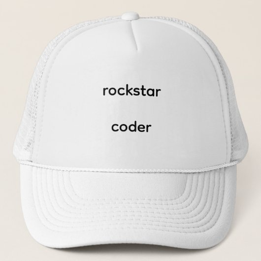 rockstar coder pet (Voorkant)