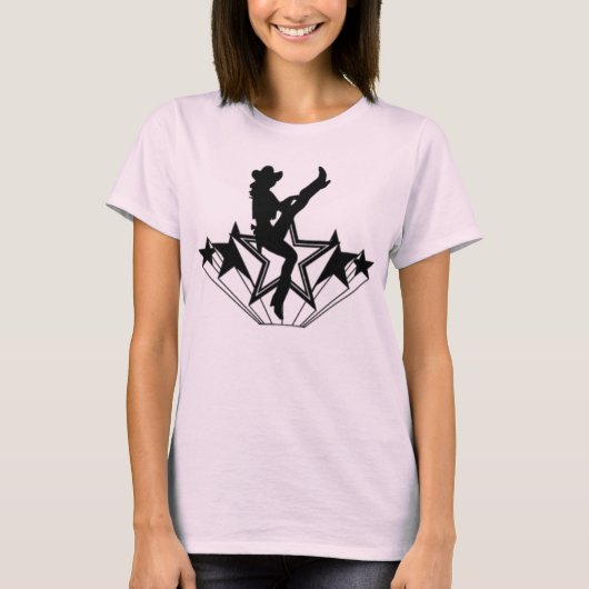 Rockstar Cowgirl T-shirt (Voorkant)