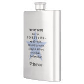 Rockstar Dad, cadeau voor Triplet Daddy, Custom Flacon (Links)