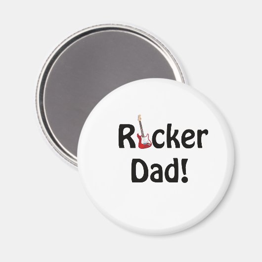 Rockstar Dad Magneet (Voorkant / Achterkant)