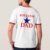 Rockstar DAD T shirt (Achterkant volledig)