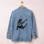 Rockstar dinosaurus draak denim jacket