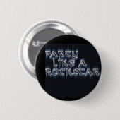 rockstar fan ronde button 5,7 cm (Voorkant /achterkant)