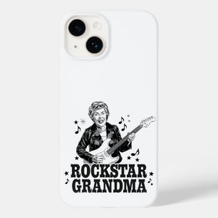 Rockstar Grandma – Fun en Retro Music Design Case-Mate iPhone 14 Hoesje