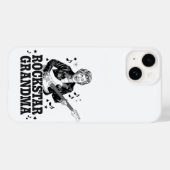 Rockstar Grandma – Fun en Retro Music Design Case-Mate iPhone Case (Achterkant (horizontaal))