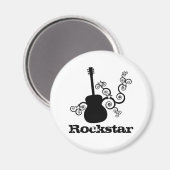Rockstar Guitar Magnet (Voorkant / Achterkant)