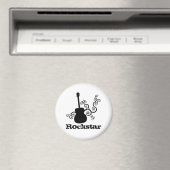 Rockstar Guitar Magnet (Insitu (Vaatwasser))