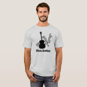 Rockstar Guitar Mannen Shirt (Voorkant volledig)