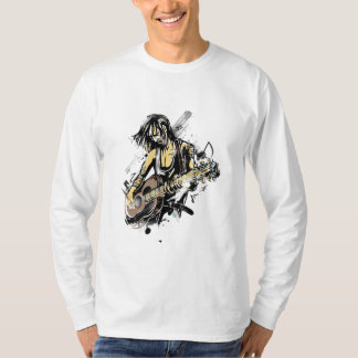 Rockstar Guy Gitaar spelen T-shirt