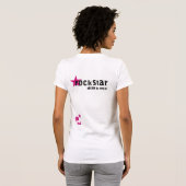 Rockstar Ik ben bij de DJ T-shirt (Achterkant volledig)