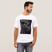 "Rockstar in Psychedelic Chaos" T-shirt (Voorkant volledig)
