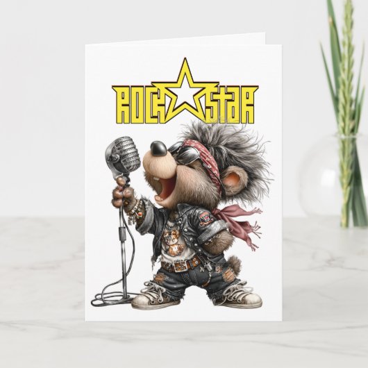 ROCKSTAR Kaart (Voorkant)