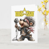 ROCKSTAR Kaart (Gele Bloem)