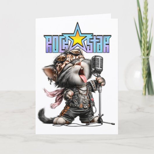 ROCKSTAR Kaart (Voorkant)