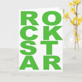 Rockstar Kaart (Gele Bloem)