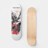Rockstar Kat Persoonlijk Skateboard (Voorkant)