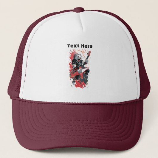 Rockstar Kat Trucker Pet (Voorkant)