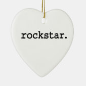 Rockstar. Keramisch Ornament (Rechts)