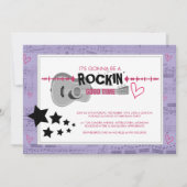 Rockstar Kids Birthday Party Kaart (Voorkant)