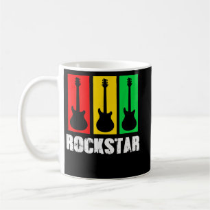 Rockstar Kids T-shirt Vintage Gitaar Koffiemok