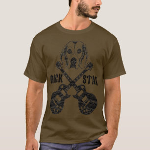 Rockstar Kinder Guitar Dog Music1450 T-shirt