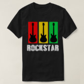Rockstar Kinder Tshirt  Guitar (Design voorkant)