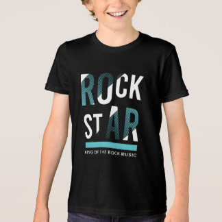 Rockstar King of the Rock muziek Tri-Blend Shirt