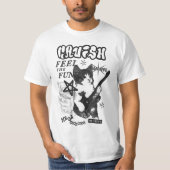 Rockstar kitty shirt (Voorkant)