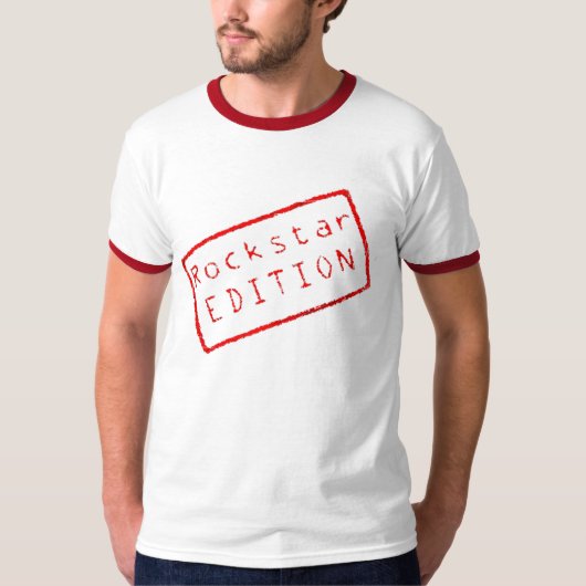 Rockstar-label T-shirt (Voorkant)