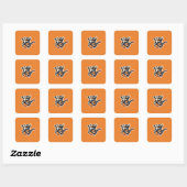 Rockstar Lemur met zonnebril uitgestanste sticker (Vel)