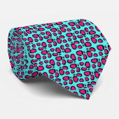 Rockstar Leopard Stropdas (Opgerold)