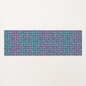 Rockstar Leopard Yogamat (Achterkant (horizontaal))