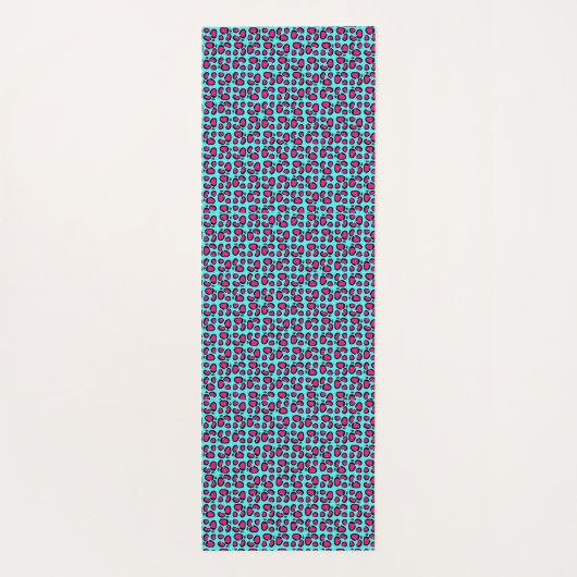 Rockstar Leopard Yogamat (Achterkant)