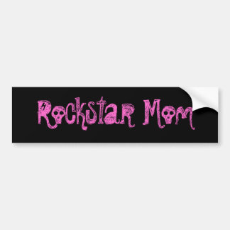 Rockstar mama bumpersticker