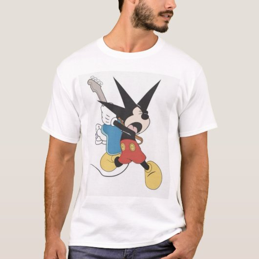 Rockstar Mickey T-shirt (Voorkant)