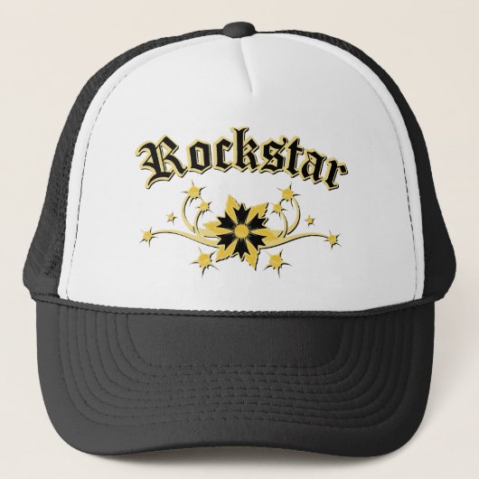 Rockstar Mode Design Trucker Pet (Voorkant)