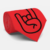 Rockstar Necktie Stropdas (Opgerold)